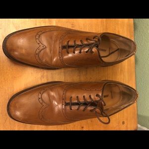 Johnston & Murphy Sheepskin Leather Shoes